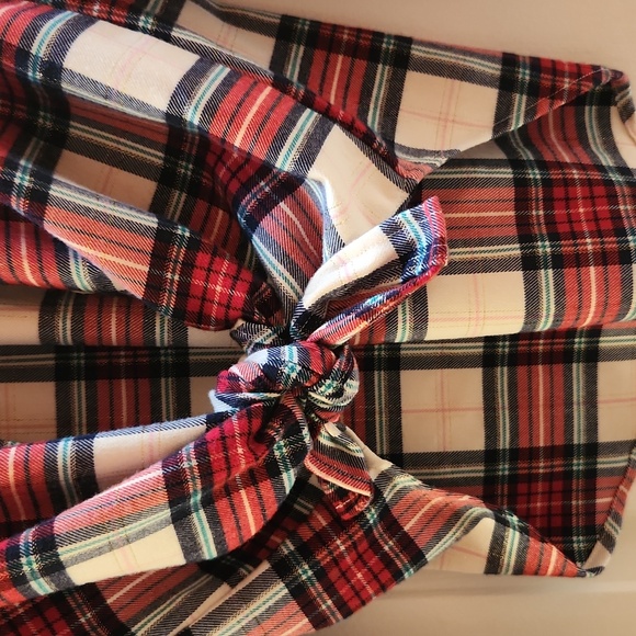 Festive plaid button down - Picture 4 of 4